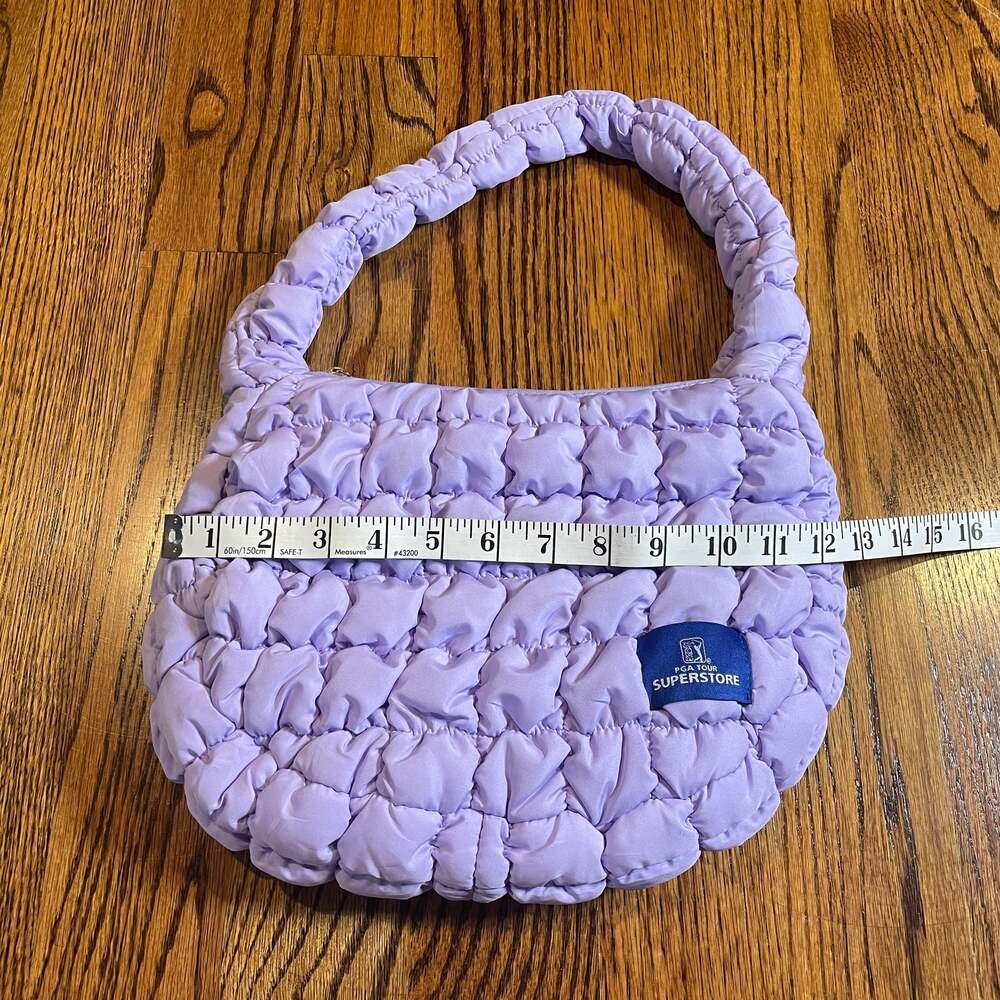 PGA Tour Superstore Branded Quilted Puffy Shoulder Handbag